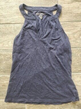 Lilly Pulitzer Navy Blue Racerback Halter Tank